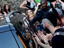 Medios de todo el mundo se han dado cita al lugar. AFP /
