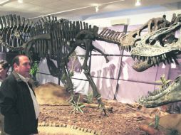 Historia. Los dinosaurios, uno de los grandes atractivos del Museo del Desierto.  /
