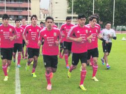 Buen ánimo. Los juveniles mexicanos enfrentan su mayor reto en el torneo.  /