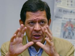 Roberto Campa destaca la incorporación de autodefensas a la legalidad y la detención de numerosos delincuentes. ARCHIVO /