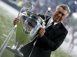 La Orejona número 10, el objeto más deseado por los Merengues por fin llegó. EFE /