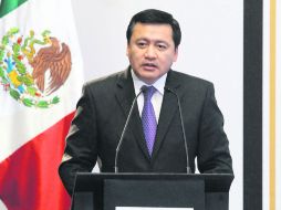 Pide cooperar. Miguel Ángel Osorio Chong llamó a los tamaulipecos a denunciar cualquier acto delictivo. NTX /