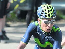 Nairo Quintana se estrena en el Giro de Italia, en el cual marcha en el quinto lugar general. AP /