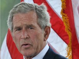 Bush, de 67 años de edad, regresó a Dallas y ahora está ''recuperándose rápidamente en casa'', dice su vocero. ARCHIVO /