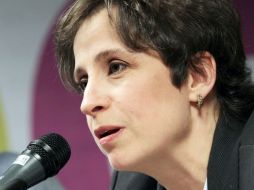 Han ocurrido amenazas contra Carmen Aristegui y su equipo por reportajes contra Cuahutémoc Gutiérrez. ARCHIVO /