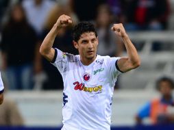 Ángel Reyna fue figura de los Tiburones Rojos, con ellos conquistó el campeonato de goleo del Clausura 2011 con 13 tantos. MEXSPORT /