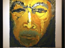 Fotografía facilitada por la galería Different, 'Glance in the mirror' es una de las obras en exhibición. EFE /