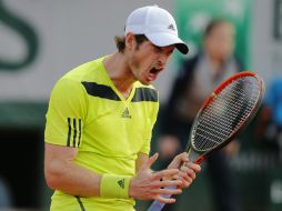Andy tuvo que llegar al límite en el partido para poder ganarlo. AFP /