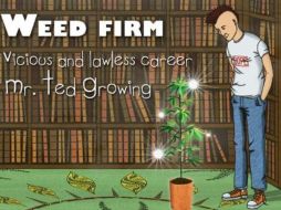 'Weed Firm' permitía 'convertirte en el mayor traficante de mariguana en la ciudad'. ESPECIAL /