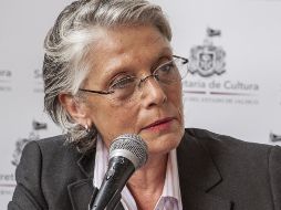 Myriam Vachez, titular de la Secretaría de Cultura, asegura que su dependencia está capacitada para reglamentar y vigilar dicha ley. ARCHIVO /