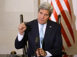 John Kerry sacó buenas de su reciente visita a México. EFE /