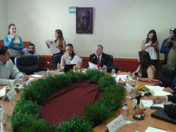 Los integrantes de la Comisión de Desarrollo Urbano. ESPECIAL /