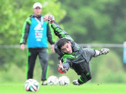 Jesús Corona será el titular hoy ante Portugal y usará el dorsal No. 1. Sólo el tiempo dirá si también iniciará ante Croacia. MEXSPORT /