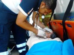 El recién nacido y la madre se encuentran hospitalizados. ESPECIAL /