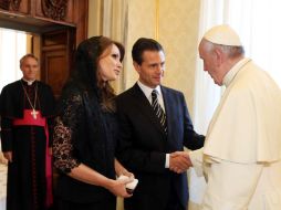 El Mandatario se reunió con el Papa y abordaron temas como la emigración, la lucha contra la pobreza y el desempleo. NTX /