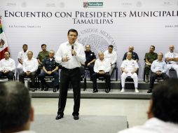 Osorio Chong se encuentra con presidentes municipales de Tamaulipas. NTX /