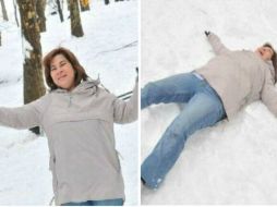 Ana Bertha Vidal Fócil aparece en fotografías vacacionando en Europa. ESPECIAL /