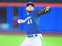 Marco Estrada permitió dos cuadrangulares a los Mets. El sonorense tiene la marca más alta de jonrones en las Grandes Ligas, con 20. AFP /
