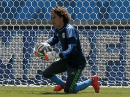 Guillermo estará bajo los tres palos después de una larga espera. EFE /