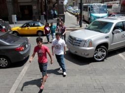 Esperan que los trabajos de las denominadas Zonas 30 estén listos en un par de meses. ARCHIVO /