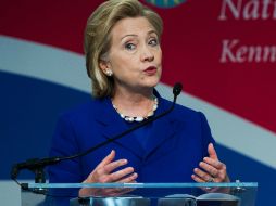 Hillary Clinton se muestra a favor de una reforma migratoria global. AFP /
