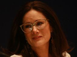 Gloria expresa que se siente muy contenta de estar en su casa que es Guadalajara. ARCHIVO /