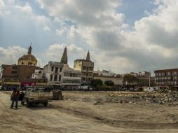 La actual administración municipal se comprometió a concluir la reconstrucción antes del 30 de septiembre del 2015. ARCHIVO /