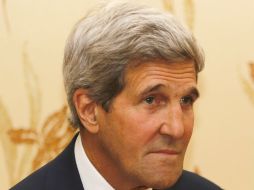 John Kerry comenta que 'es el momento para los dirigentes iraquíes de tomar decisiones' importantes para su nación. AP /