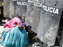 Asosiación de la unión de indígenas explican que la mujer sí compró los objetos, pero los uniformados le quitaron el ticket. ARCHIVO /