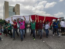 En este lugar, los aficionados acostumbran celebrar los triunfos del Tri. ARCHIVO /