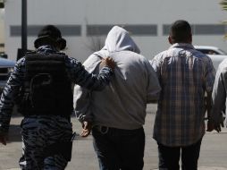 Los detenidos fueron puestos a disposición de la Fiscalía. ARCHIVO /