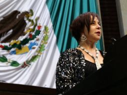 Purificación Carpinteyro descarta mencionar quiénes son las demás personas involucradas en su posible modelo de negocio. ESPECIAL /