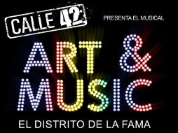 El montaje musical 'Art & Music. El Distrito de la Fama', será el show con el que se clausura el curso 2013-2014. ESPECIAL /