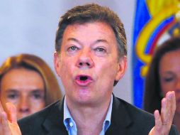 Reuniones. Juan Manuel Santos pactó una cita con ex presidentes de Chile, Brasil, España y Estados Unidos. AP /