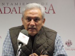 El líder de los panistas en el cabildo tapatío, Alberto Cárdenas Jiménez, afirmó que están a favor de la nueva línea de transporte. ESPECIAL /