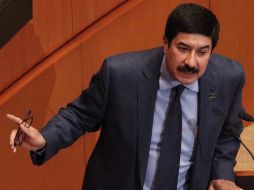 Javier Corral confía en que en el Senado reúna 44 firmas de senadores para presentar una acción de inconstitucionalidad. SUN /