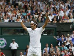 Roger superó el primer set y logró eliminar a su compatriota. AP /