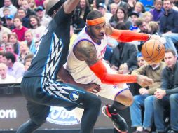 Cotizado. Carmelo Anthony se ha reunido con Chicago, Houston, Dallas y los Lakers. AP /