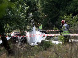 Las fuerzas de seguridad polacas han apuntado que el siniestro podría haber sido causado por sobrecarga. AFP /