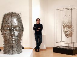 El artista Xavier Mascaró reconoce tener una fascinación por la escultura mexicana. EFE /