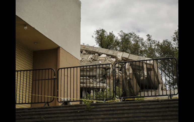 La nueva explosión sólo causó daños en algunos vidrios de viviendas cercanas.  /