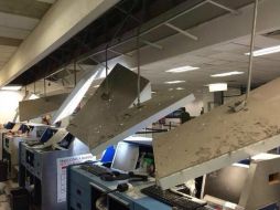 Estos fueron algunos de los daños que se dieron en Tapachula. Twitter: @TapachulaCentro. ESPECIAL /