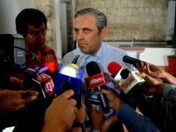 El titular de Semov, Mauricio Gudiño tendrá menos de los cinco meses en los que dijo se haría pública la información. ARCHIVO /