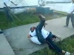 Filiberto es uno de los menores que encerraron a Kevyn en una jaula tras pelear con él. ARCHIVO /