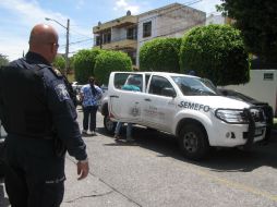 Personal del Semefo acudió al domicilio de la mujer.  /