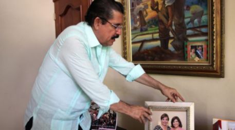 Zelaya asegura que la sociedad no debe rendirse. ARCHIVO /