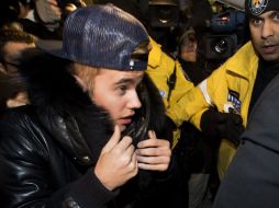 Justin tiene que pagar por los daños que ascienden a 20 mil dólares. ARCHIVO /