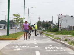 Contemplan avanzar la implementación de concreto hidráulico en la avenida Mariano Otero una vez que destraben recursos.  /
