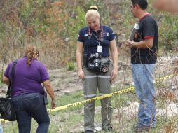 Dos de ellos presentan casquillos y el otro fuerte golpes en su anatomía. ARCHIVO /