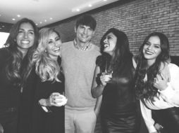 La presentadora comparte en su Instagram la imagen de la celebración. ESPECIAL /